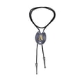 thumbnail image 2 of Bolo Tie Collar Carta Colgante Cadena Casual para sudaderas con capucha A Zulema Corbata de vaquero, 2 of 8