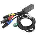 thumbnail image 2 of XLR Scène Multi-Réseaux 4 Canaux 3 Broches et Studio Connexion, Câble XLR Mâle et Femelle Audio RJ45(NE8F-S4F), 2 of 7
