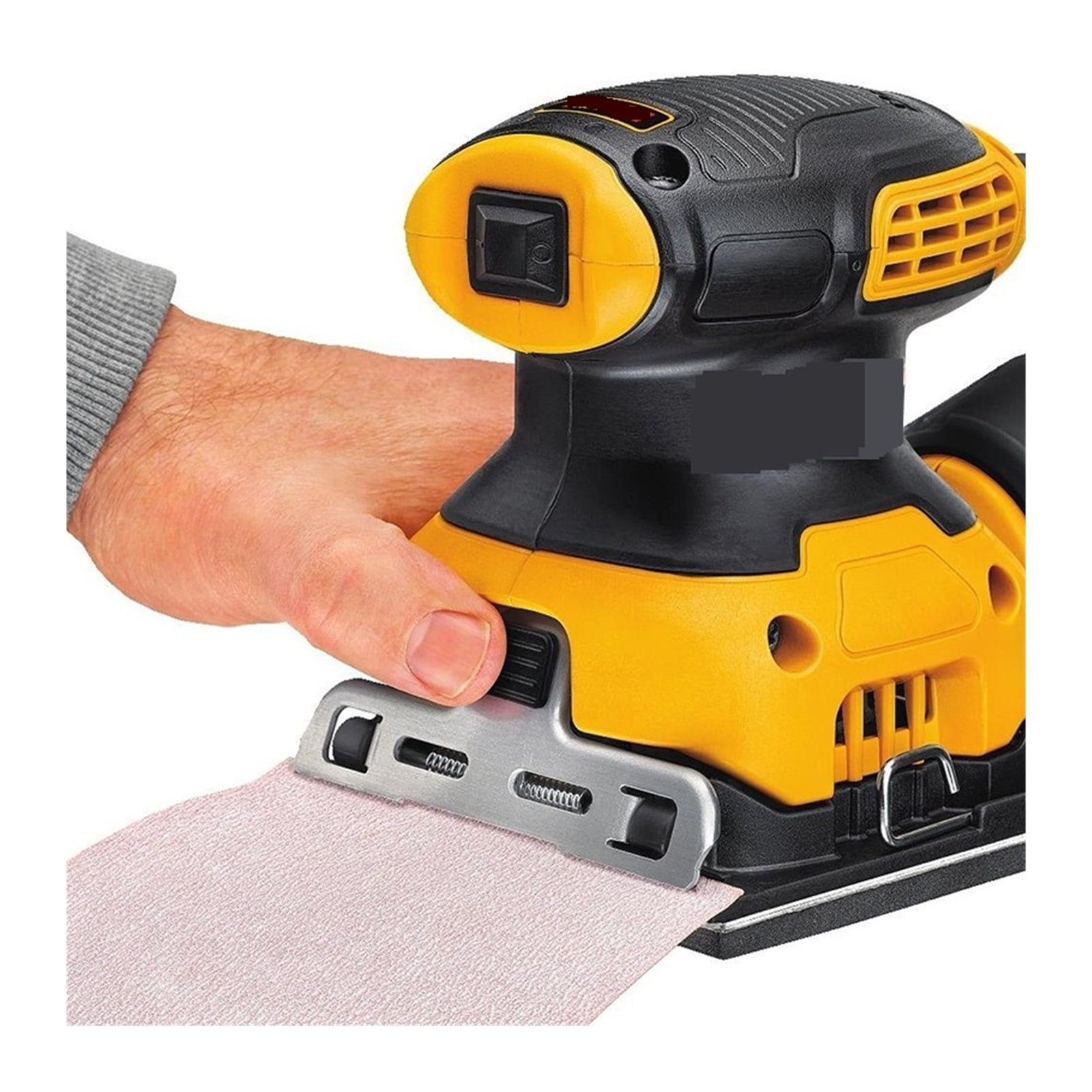 Electric Orbital Sander 1/4-Inch Sheet Handheld 230w Woodworking Electric Polishing Sandpaper Machine ,Equipment Stability