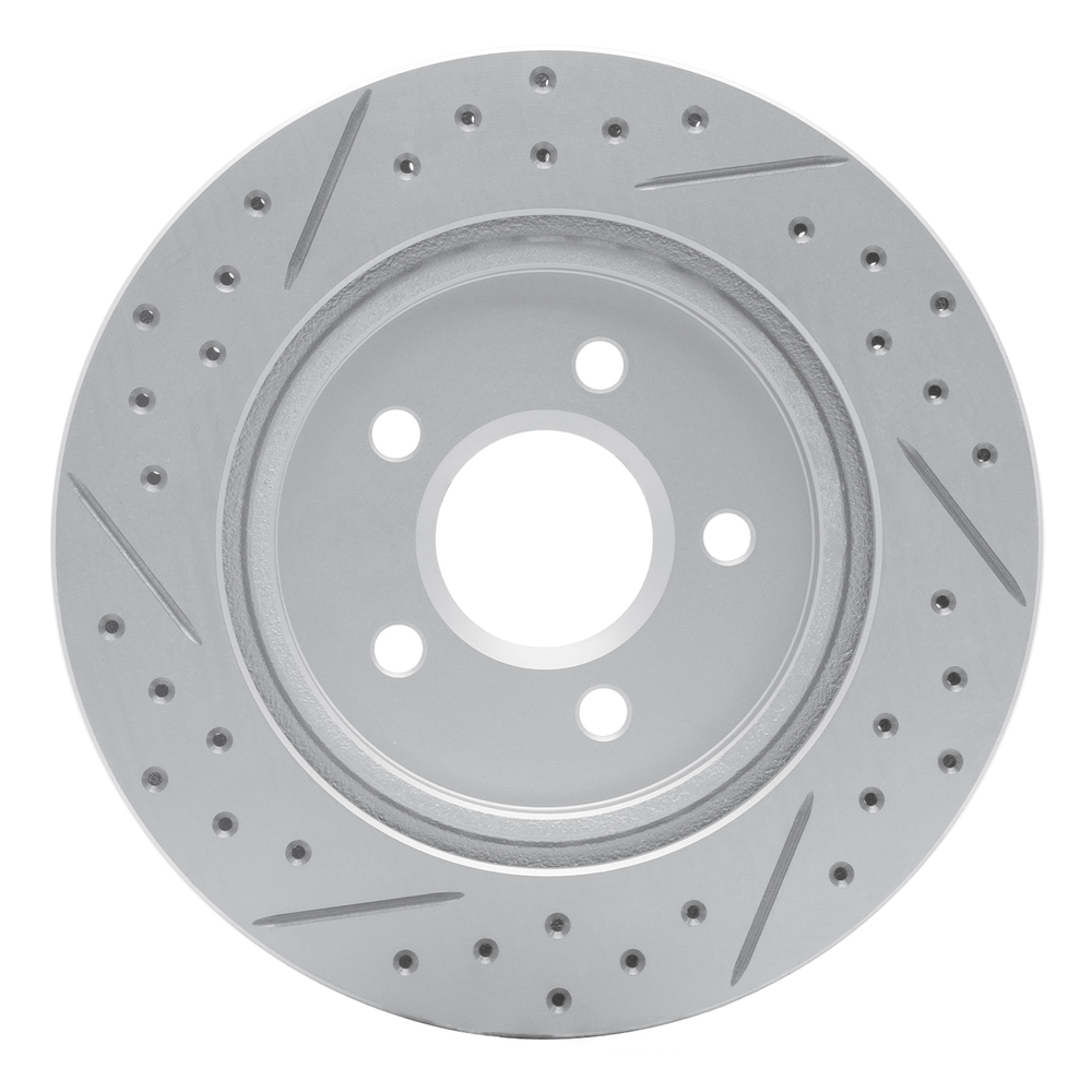 Dynamic Friction Company 830-54046R DFC Geoperformance Rotor - Drilled and Slotted