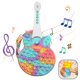 thumbnail image 4 of Pronunciable Push Bubble Guitar Music Sensory Toys Juguete educativo Autismo Necesidades especiales Estrés 5 tonos Inevent OD016019-02, 4 of 7