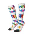 thumbnail image 2 of Women's Knee High Socks Happy Birthday Thermal Soft Knee Long Socks, 2 of 7