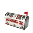thumbnail image 2 of Bingfone Christmas Houses Magnetic Mailbox Cover Standard Size for Garden Yard Outdoor Decorations-21x18 in, 2 of 7