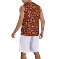 thumbnail image 2 of Sikiie Autumn Forest3 Basketball Jersey Reversible Men's Mesh Athletic Sports Shirts Training Practice S-4XL3X-Large, 2 of 6