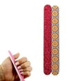 12 Double Sided Nail File Emery Board Manicure Pedicure Assorted Gift