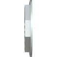 thumbnail image 3 of Ekena Millwork 28"W x 18"H Horizontal Round Ended (33"W x 23"H Frame Size) Functional, PVC Gable Vent with 1" x 4" Flat Trim Frame, 3 of 14
