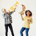 thumbnail image 2 of 1 Set Lyre Harp 19 Metal Strings Handheld Harp Wood String Instrument (Assorted Color), 2 of 9