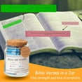 thumbnail image 2 of Bible Verse Jar : Read Me When Bible Verses Jar for Emotions and Feelings,The Hope Jar Bible Verses with 90 Inspirational Scriptures,Christian Gifts for Friends and Lovers (A), 2 of 12