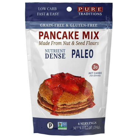 Pancake Mix Grain & Gluten Free 7.2 oz (Best Ever Paleo Pancakes)
