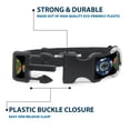 thumbnail image 4 of Buckle-Down Pet Collar, Dog Collar Plastic Buckle, Poker Chips, 7 to 8.5 Inches 0.5 Inch Wide, 4 of 8