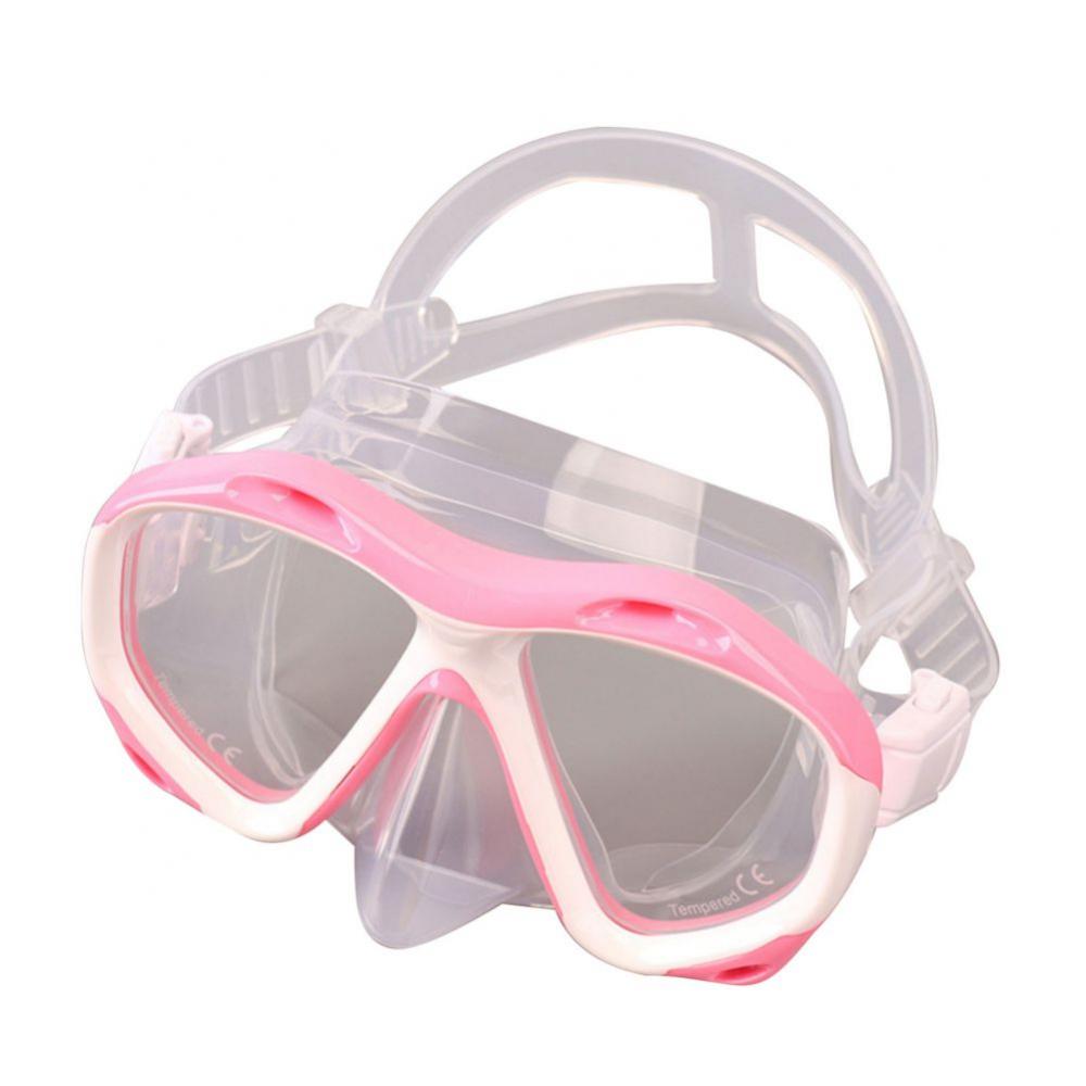 Swim Mask Dive Goggles Swimming Goggles with Nose Cover Snorkeling Gear