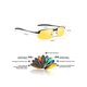 thumbnail image 2 of Gafas de sol polarizadas Luxtrada HD con visión diurna y nocturna para hombre, para conducir, pescar, golf, con montura metálica UV400, 2 of 8