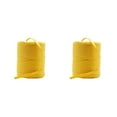 thumbnail image 2 of Destyer Natural Paper Ribbon For Wonderful DIY Projects Creative Not Easy To Fade Solid Crochet Yarn yellow 2Set, 2 of 6