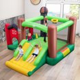 thumbnail image 3 of Infans Farm Themed Inflatable Castle Kids Bounce House w/ Double Slides 735  Blower, 3 of 7
