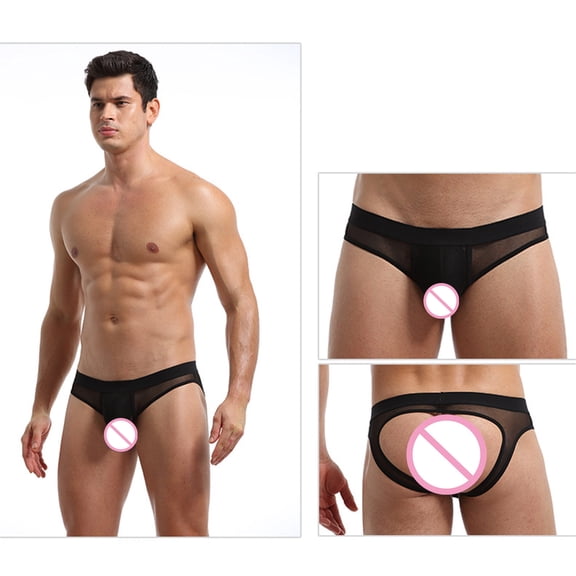 Jwputqe Mens Boxer Briefs,Mens Briefs,Boxer Briefs,Breathable,Comfort Fit,Solid,Elastic Waist,Nylon,Spandex,Black,M