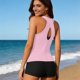 thumbnail image 5 of Trajes de baño para mujer, moda de primavera para mujer, conjunto de bikini de color liso, trajes de baño para mujer, trajes de baño para mujer, traje de baño para mujer, trajes de baño de moda de pla, 5 of 9