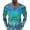 Blue, variant on Men Casual 3D Printed Long Sleeve Tennis T Shirt Fashion Design For Couples Unisex Streetwear Top