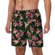 thumbnail image 1 of Balery Rose Flowers Bañador para hombre, shorts de playa de secado rápido con entrepierna y forro de compresión-3X-Large, 1 of 6