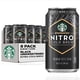 thumbnail image 1 of Starbucks Nitro Cold Brew Coffee, Black Unsweetened, 9.6 fl oz Cans (8 Pack), Iced Coffee, Cold Brew Coffee, Coffee Drink, 1 of 5