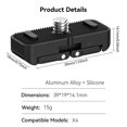 thumbnail image 3 of Two-Claw Camera Base Quick Adapter Adjustable For 360 For Outdoor And Action Photography, 3 of 4