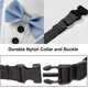 thumbnail image 4 of Formal Dog Tuxedo Wedding Dog Bandana Collar Dog Collar with Bow Tie Adjustable Dog Bowtie for Small Medium Large Pet, 4 of 5
