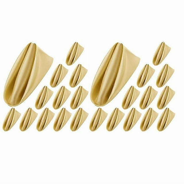 24 Pcs Satin Napkin Square Dinner Napkins Party Napkin Soft Table Napkins for Romantic Party Dinner