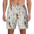 thumbnail image 2 of Picia German Shepherd Dog pattern Mens Swim Trunks with Compression Liner Stretch Beach Shorts Quick Dry with Zipper Pockets No-Chafing Board Shorts-X-Large, 2 of 9