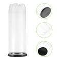 thumbnail image 4 of Practical Tennis Balls Container Clear Bottle for Balls Tennis Organizer, 4 of 8