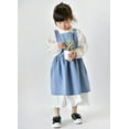 thumbnail image 3 of Enfants Japonais Coton Lin Tablier Cuisine Uniforme de Cuisson avec Poche, 3 of 4
