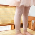thumbnail image 5 of Cheers.US  Toddler Girls Knit Footless Leggings Basic Cotton Ankle Length Tights Stocking Pants for Little Kids, 5 of 6