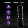 thumbnail image 6 of Lepro Small UV Flashlights with AAA Batteries , Portable Black Light Pet Urine Detectors with 9 LEDs 395nm Wavelength Specialize in Detect Pet Dog Cat Urine Stain and more, 6 of 9