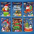 thumbnail image 3 of Christmas decorations snowman elk window sticker, 3 of 3