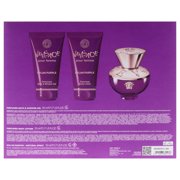 Versace Dylan Purple , 3 Pc Gift Set 1.7oz EDP Spray , 1.7oz Perfumed Bath and Shower Gel, 1.7oz Perfumed Body Lotion