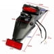 thumbnail image 4 of Motorcycle Fender Tail Light 12V Rear Fender LED Tail Light Brake Stop Lamp License Plate Light for Off-Road Motorcycle Dirt Bike, 4 of 5