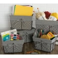 thumbnail image 6 of DII Modern Metal Chicken Wire Basket in Bronze/Gray (Set of 5), 6 of 6