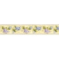 thumbnail image 2 of Trimz Blue Lavender Hydrangea Floral Wallpaper Border - Garden Floral Wall Décor, 15' L x 5.25"W, 2 of 5