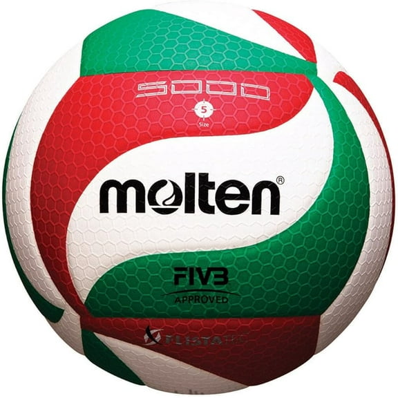 FLISTATEC Volleyball,FIVB Approved - Red, White, Green