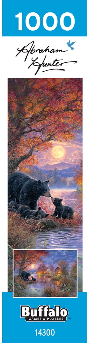 Buffalo Games Black Bear Farms 1000-Piece Interlocking Jigsaw Puzzle