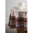 thumbnail image 2 of Maison d' Hermine Fair Isle 100% Cotton Tablecloth for Kitchen Dining Tabletop Decoration Parties Weddings (Round, 63 Inch Diameter), 2 of 3