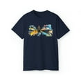 thumbnail image 2 of Unisex Ultra Cotton T-Shirt Two Trains and Stylish Man Train 006, 2 of 5