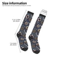 thumbnail image 5 of Easygdp Nautical Soccer Socks Sport Knee High Socks Calf Compression Athletic Socks for Men and Women, 5 of 9