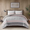 thumbnail image 5 of Canadiana 3 Piece Reversible Stripe Comforter Set, 5 of 5