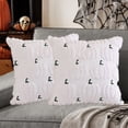 thumbnail image 5 of TanSiDing 5pcs Halloween Pumpkin Pillow Cover Decorative Throw Pillow Case Spooky Holiday Home Decor Soft Polyester Cushion Cover for Sofa Bed Living Room 45x45cm, 5 of 6