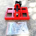 thumbnail image 3 of Guía de corte de madera ajustable para motosierras - Estructura de acero resistente, color rojo, 3 of 5