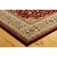 thumbnail image 4 of LBaiet Layla Oriental Akron Latex Collection 5 x 7 Area Rug - Red, 4 of 5