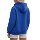 thumbnail image 4 of Tops Henley para mujer,Sudadera con capucha y cremallera para mujer, chaqueta polar de poliéster suave, abrigo informal de manga larga para otoño, sopatenor, 4 of 8
