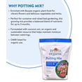 thumbnail image 3 of 9 Quarts | Premium Organic Potting Natural Soil Mix Food Ideal for Container Garden-Vegetable, Flower & Herb Use for Indoor Outdoor Plant, 3 of 3