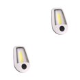 thumbnail image 2 of Greeniant Lámparas de inducción de luz nocturna Protección ocular Equipo al aire libre Mini antorcha Suministros para el hogar Dispositivo de Blanco 2piezas, 2 of 6