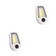 thumbnail image 2 of Sonducket Lámparas de inducción de luz nocturna Protección ocular Equipo para exteriores Mini antorcha Dormitorio ABS Resistencia al desgaste Blanco 2piezas, 2 of 6
