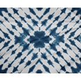 thumbnail image 4 of oneOone Polyester Lycra Dark Navy Blue Fabric Geometric Shibori Quilting Supplies Print Sewing Fabric By The Yard 56 Inch Wide, 4 of 4